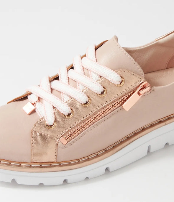Top End 'Elos Sneaker' - Dusty Pink/Gold