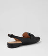 Top End 'Favillas Flat Slingback' - Black