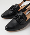 Top End 'Favillas Flat Slingback' - Black