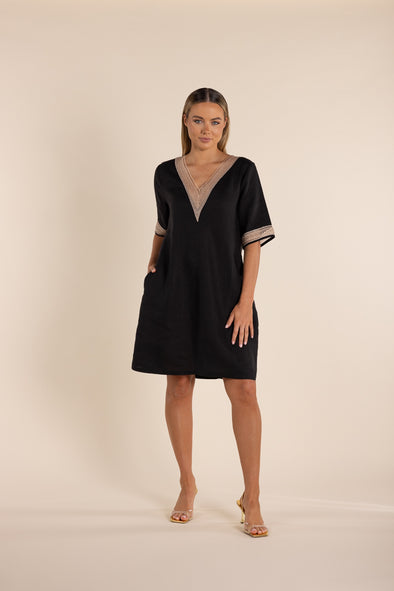 Two T's '2875 Dress' - Black