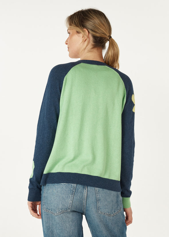 Zaket & Plover '7136 Happy Cardi' - Denim