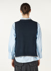 Zaket & Plover '7156 Essential Vest'  - Denim