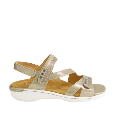 Ziera 'Beaux Sandal' - Argento-Argento Scratch