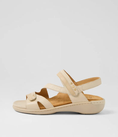 Ziera 'Beaux Sandal' - Vanilla/Camel