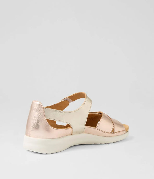 Ziera 'Bronn Back-In Sandal' - Metallic Multi