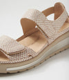 Ziera 'Gedd Back-In Sandal' - Camel Almond Print