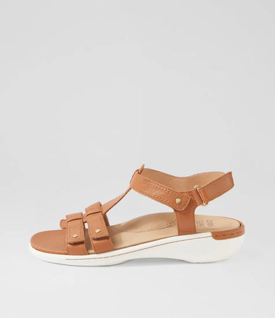 Ziera 'Baila Sandal'  - Dark Tan