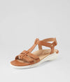 Ziera 'Baila Sandal'  - Dark Tan