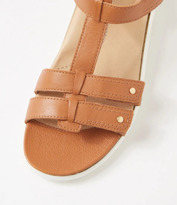 Ziera 'Baila Sandal'  - Dark Tan