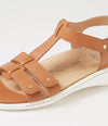 Ziera 'Baila Sandal'  - Dark Tan