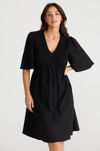 Brave + True 'Dani Dress' - Black