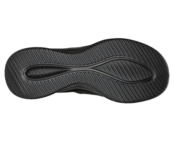 Skechers 'Ultra Flex 3.0 Smooth Step' - Black Black Sole