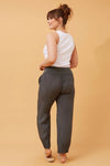 Bottega Moda 'Donna Linen Pant' - Charcoal