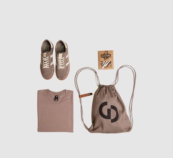 Goodsole 'Parallel Canvas Sneaker' - Moonbeam Canvas