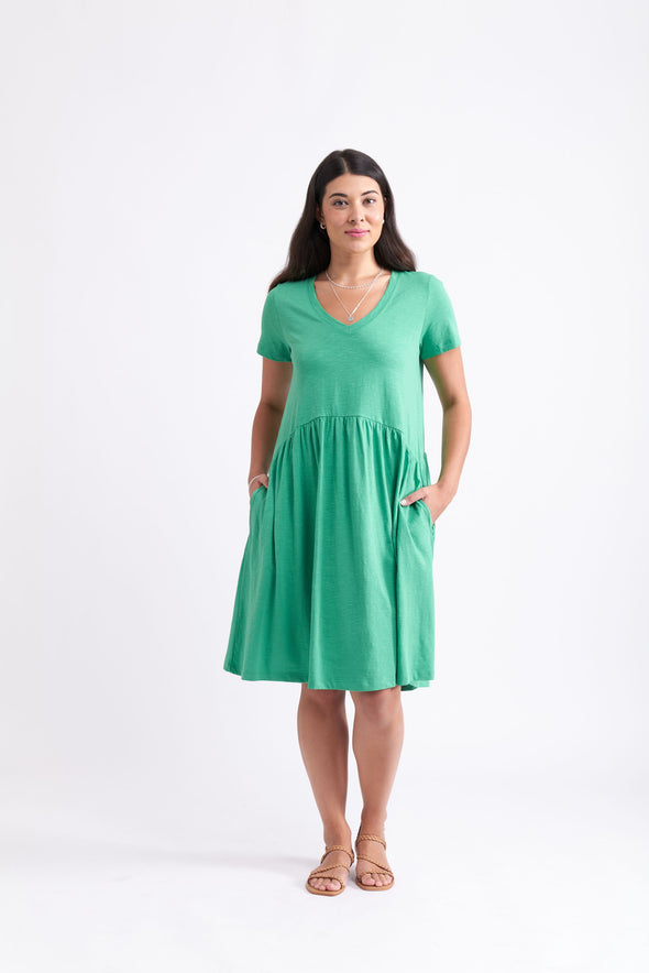 Foil '7908 New Girl Dress'  - Kelly Green