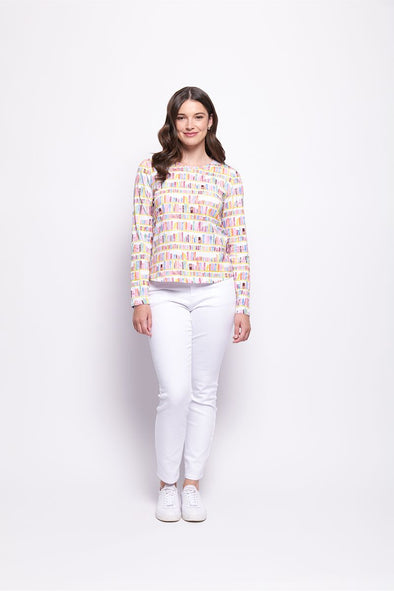 Foil '7794 Art & Soul Top' - Bookworm