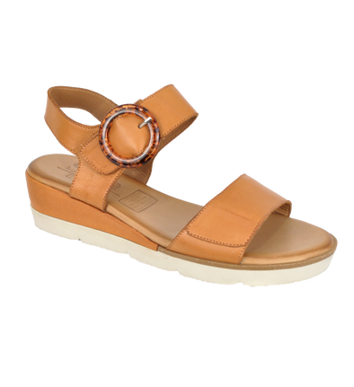 Sala 'Diana Wedge Sandal'  - Coconut