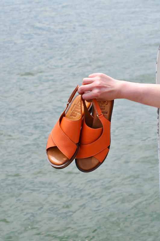 Sala 'Maddie Sandal' - Coral