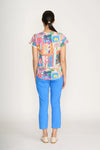 Foil 'V's So Fine Tee' - Sundowner