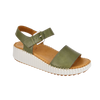 Sala 'Sonia Wedge Sandal' - Dark Olive