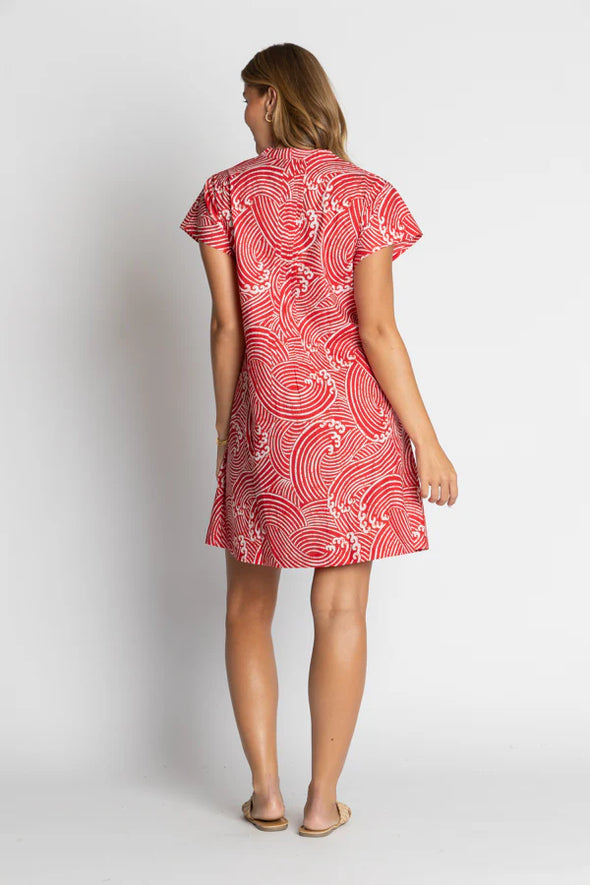 Ibisa 'Casper Dress' - Red