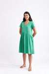 Foil '7908 New Girl Dress'  - Kelly Green