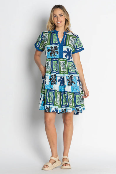 Lula Life 'Angelika Tiered Dress'  - Lagoon