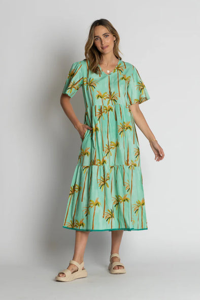 Lula Life 'Badira Midi Dress' - Mist