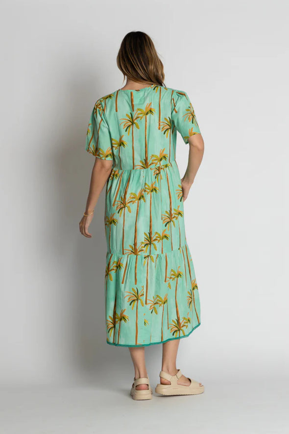 Lula Life 'Badira Midi Dress' - Mist