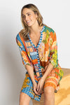 Lula Life 'Lanthea Button Dress' - Multi