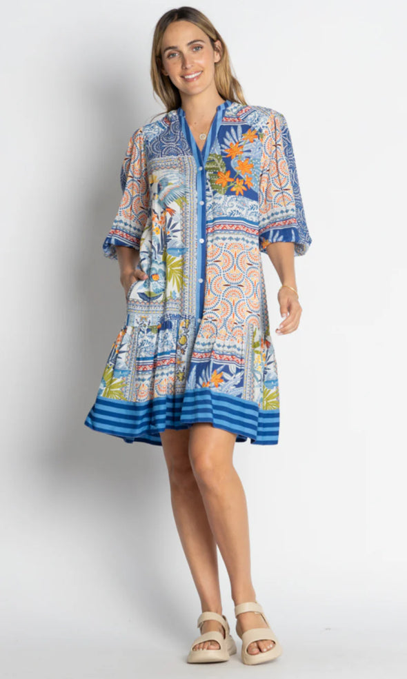 Lula Life 'Velora Dress' - Ocean
