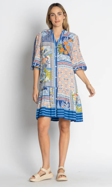 Lula Life 'Velora Dress' - Ocean