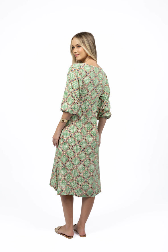 Humidity 'Marrakesh Midi Dress' - Marra Print