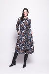 Foil '8105 On the Strip Shirt Dress' - New Leaf