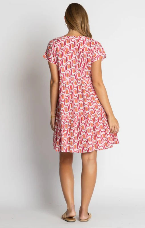 Ibisa 'Nashville Dress' - Melon