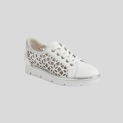 Top End 'Elin Sneaker' - White/Silver
