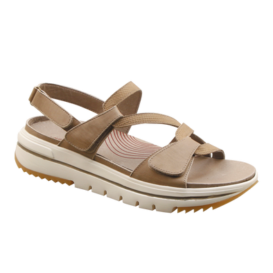 Pure Comfort 'Mia Sandal' - Light Khaki