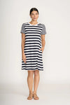 Foil 'Worth The Hype Dress' - Stripe Mix