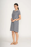 Foil 'Worth The Hype Dress' - Stripe Mix