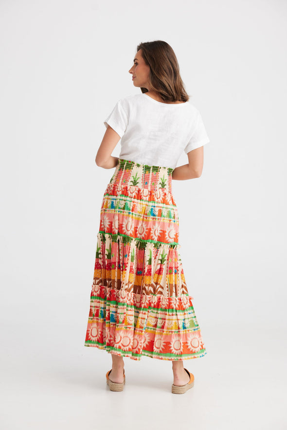 Holiday 'Pier Skirt/Dress' - Fiesta Print