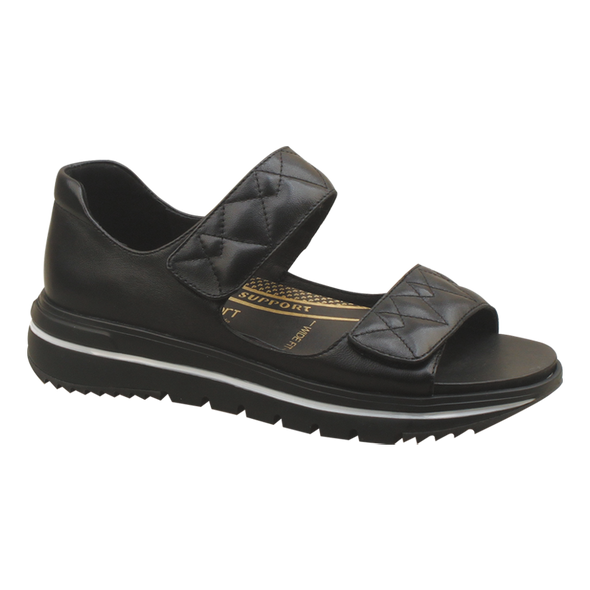 Pure Comfort 'Mleer Back In Sandal' - Black Sheep