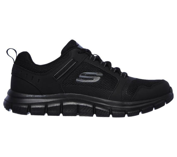 Skechers 'Track Knockhill' - Black Black sole