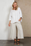 Eb & Ive 'Studio Relaxed Top' - Salt