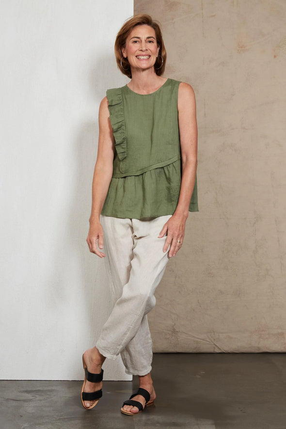 Eb & ive 'Studio Relaxed Pant' - Tusk